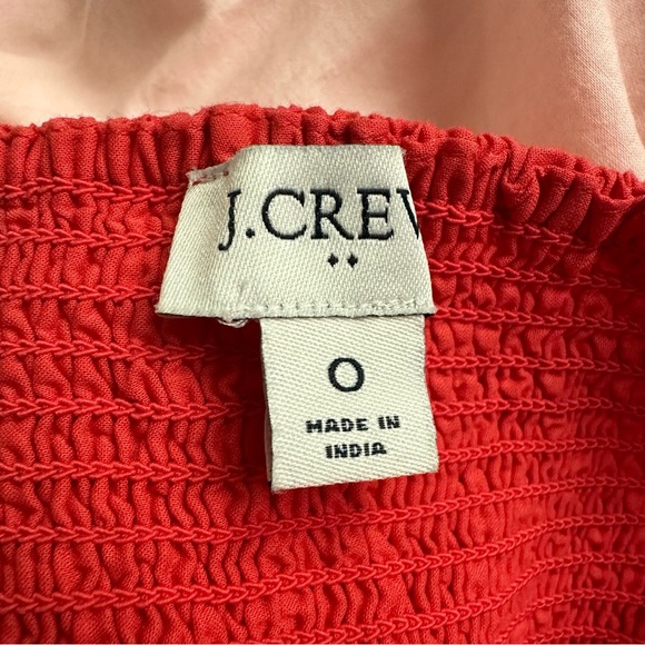 J. Crew Factory Color Block Tie Front Cutout Midi Dress Woman Size 0 XS $150 - Picture 8 of 10